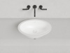 Раковина из искусственного камня S-Stone Salini MAREA 1101209M 60х40 встраиваемая цвет белый без отверстий под смеситель